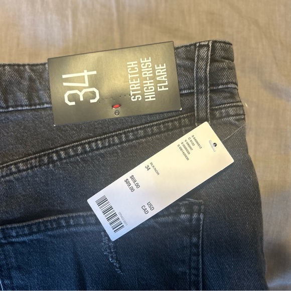 BDG High-waisted Comfort Stretch Black Jeans - Picture 7 of 8